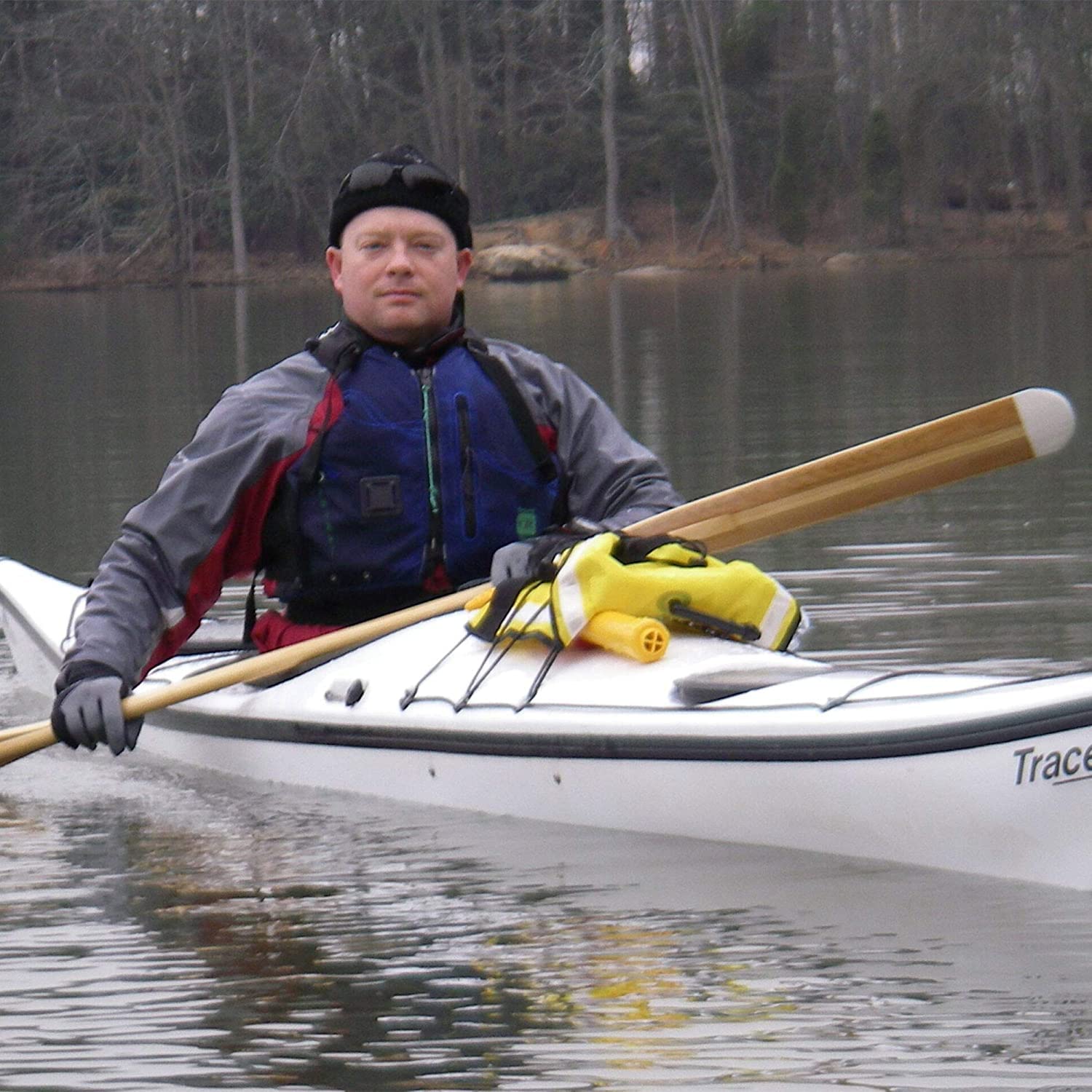 John Paddle let's rOAR www.johnpaddle.com Grenlandia wiosło Eskimo 210-225 cm do kajaka morskiego, bardzo lekkie, około 710-890 g, z cedru i jesionu, tradycyjne wiosło Grenlandii