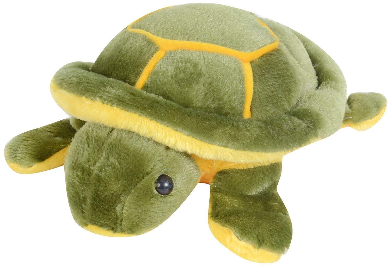 PATLYPatly Tortoise Fur Cloth Soft Toy Turtle, 12cm (Green & Yellow)