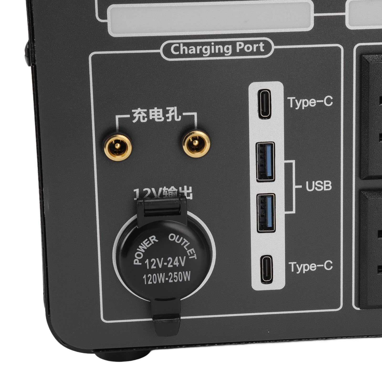 Generador Solar 600W, Estación de Energía Portátil 120000mAh 480Wh LiFePO4 con Inversor de Onda Sinusoidal Pura para Camping Al Aire Libre, Viaje por Carretera