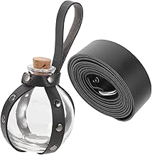 Potion Bottles Glass Pill Bottle Halloween Props Potion Bottles Potion kit Decorative Bottle Belt Spherical
