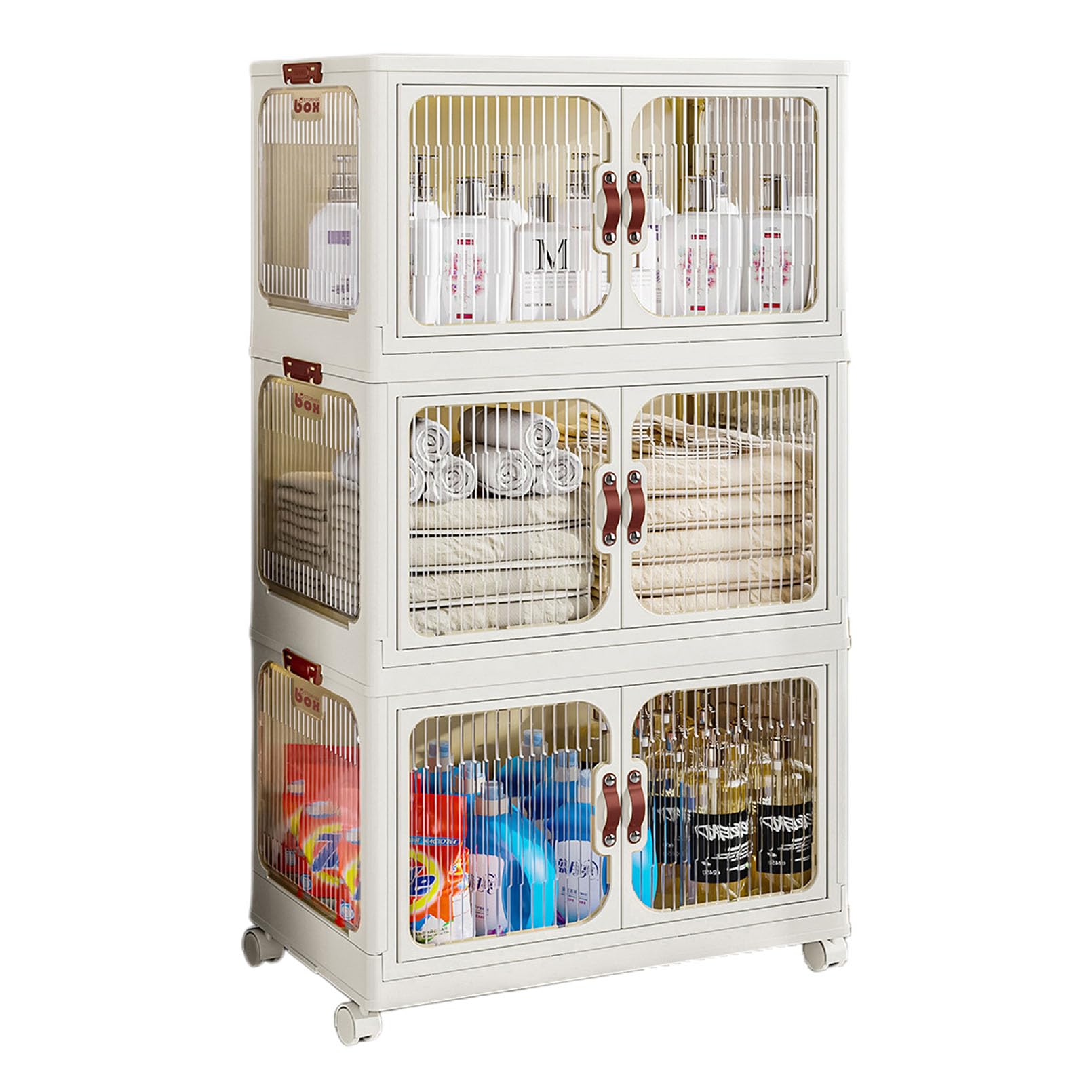 Boîte de rangement pliable pour organiser le salon et la chambre
