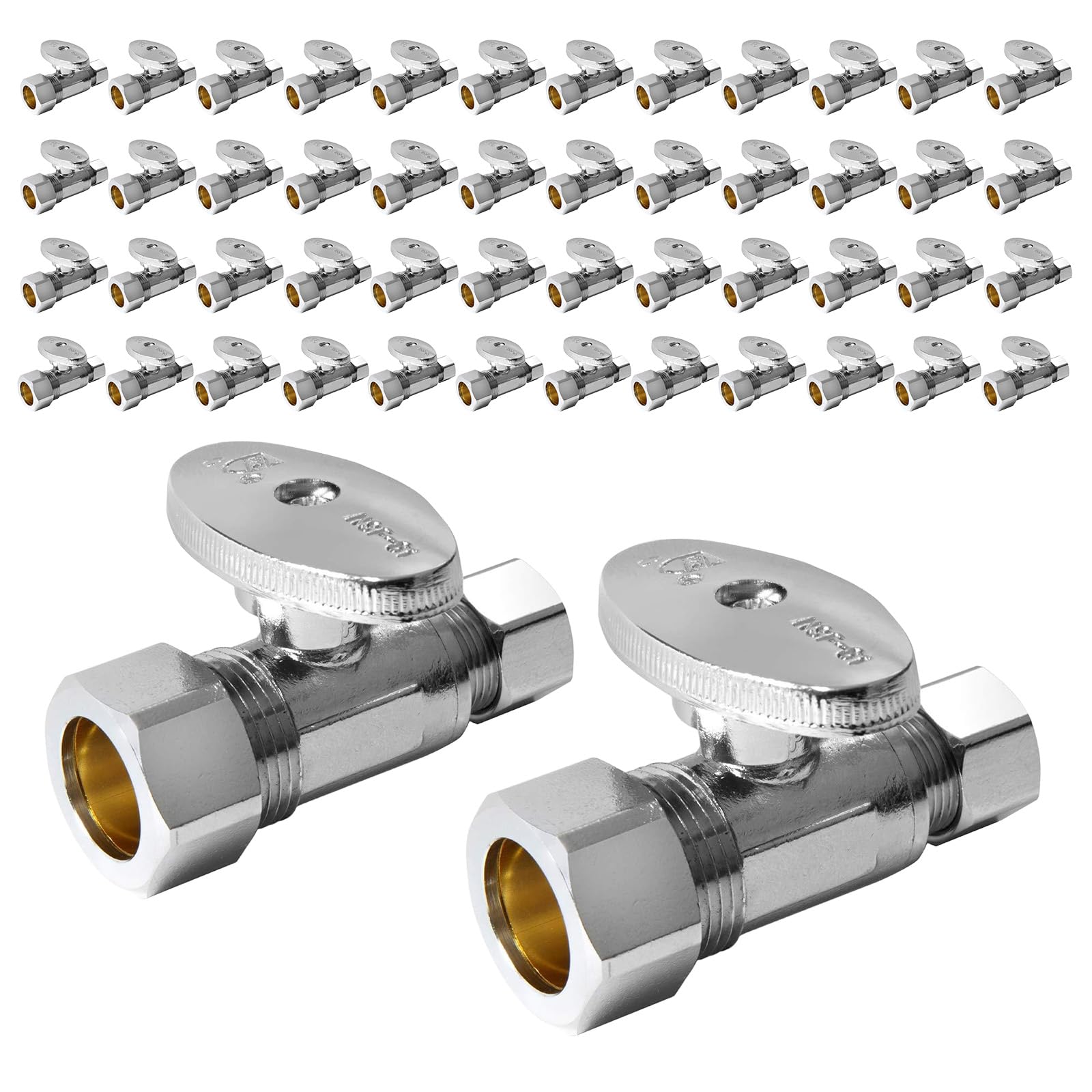 EFIELD Angle Stop Valves - Plumbing Supplies -8 EFIELD Angle Stop Valves - Plumbing Supplies -8