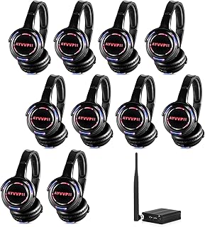Top 7 Best Silent Disco Headphones 5 71rsiEAkALL. AC UL320