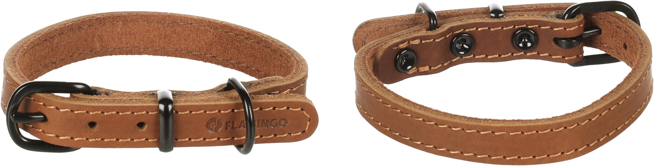Halsband Ziggi Kersenrood 55-75cm 40mm Flamingo Halsband Ziggi Kersenrood 55-75cm 40mm Flamingo