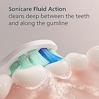 Vista 4 de Philips Sonicare C2 Control de Placa - Cabezales de Repuesto Genuinos para Cepillo de Dientes Eléctrico, Blanco, Paquete de 6 Hasta 18 Meses