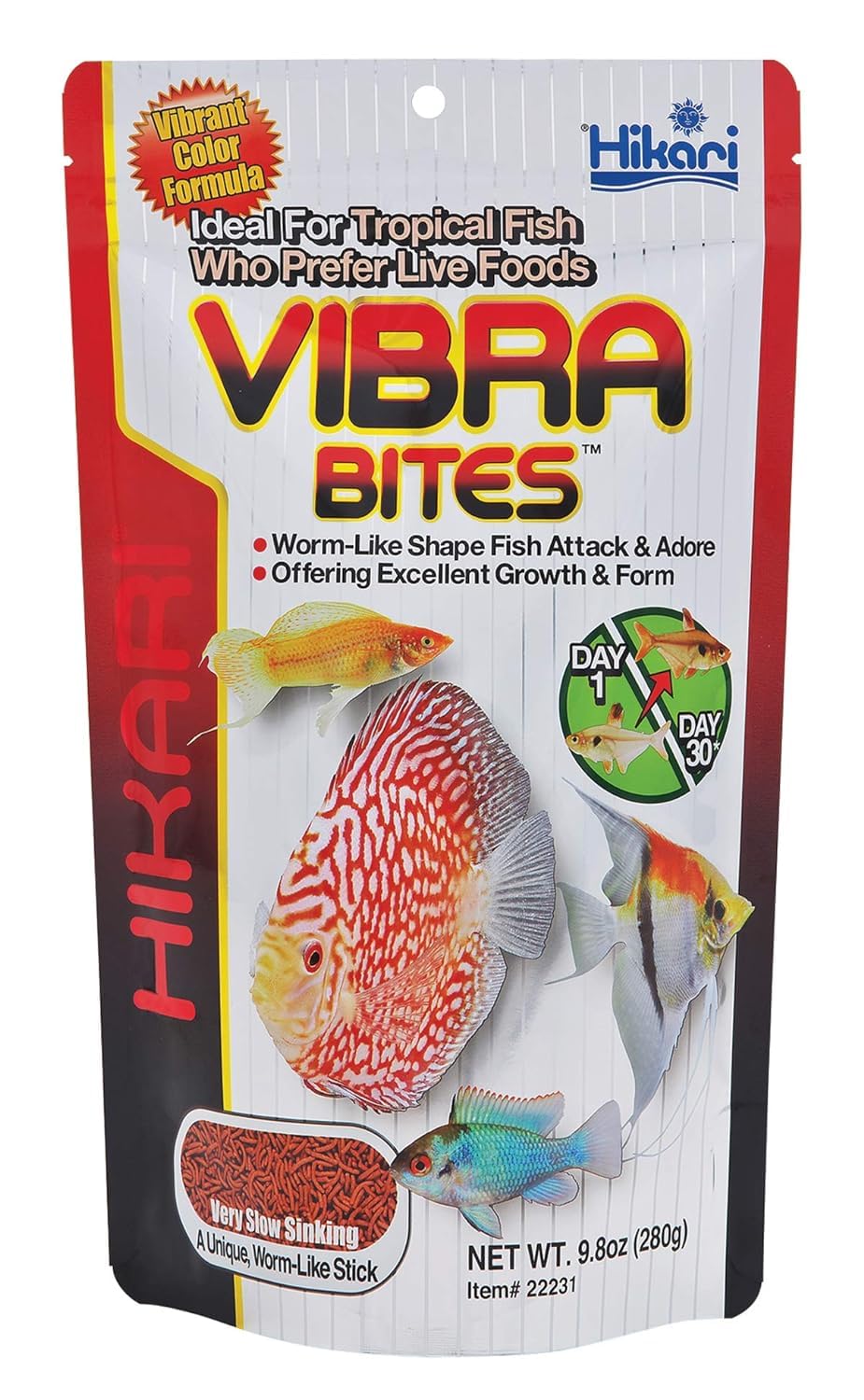 Hikari Vibra Bites 280g, Worm Like Stick for All Fish (B0CJ5ZPDL2) Amazon Price History, Amazon Price Tracker