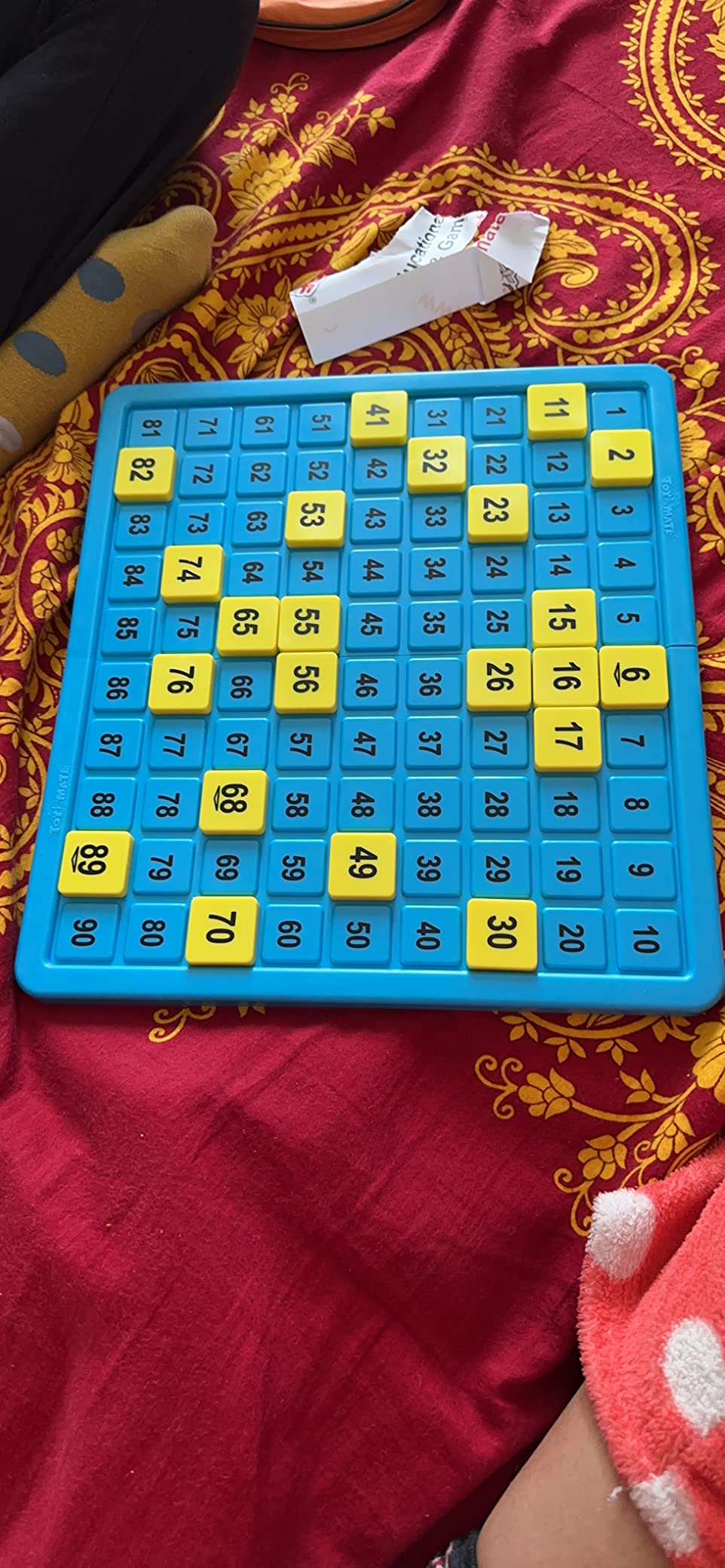 Buy toymate Jumbo Housie Board Board Game 144 Reusable Folding Cards