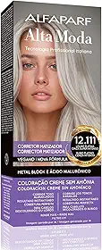 Alta Moda Tinta 12.11 Loiro Platina Cinza