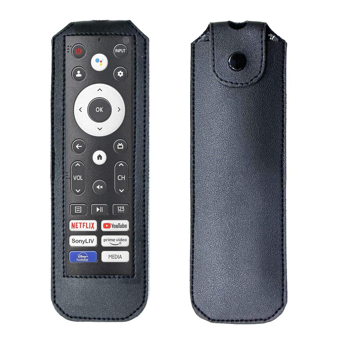 Zaoma Flip Cover Compatible for Hisense A6H / A6K / A7H / A7K Ultra HD (4K) LED Smart Google TV Series Remote Control Cover (Black) Zaoma Flip Cover Compatible for Hisense A6H / A6K / A7H / A7K Ultra HD (4K) LED Smart Google TV Series Remote Control Cover (Black)