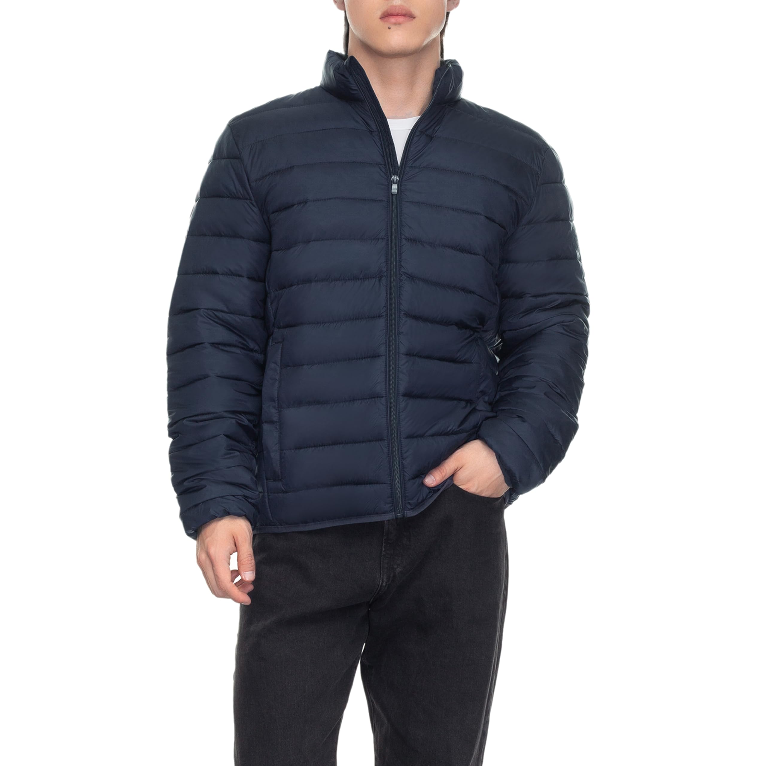 Rokka Rolla Mens Lightweight Packable Puffer Jacket Winter Coat