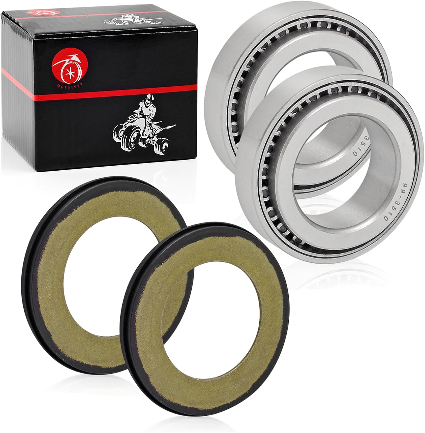 Steering Stem Bearing + Seal Cover kit For HONDA CR125R CR250R CRF250R CRF250X CRF450R CRF450RX CRF450X