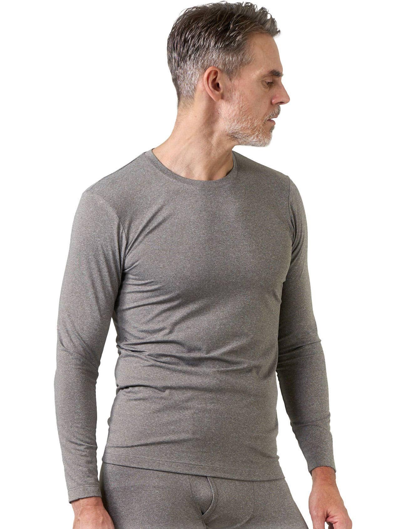LAPASA Pacco da 2 o 1 Maglia Termica Peso Uomo Maniche Lunghe Canottiera Strato Base - Invernale Sport Allaperto Escursionismo Sci Snowboard M09/M26/M55
