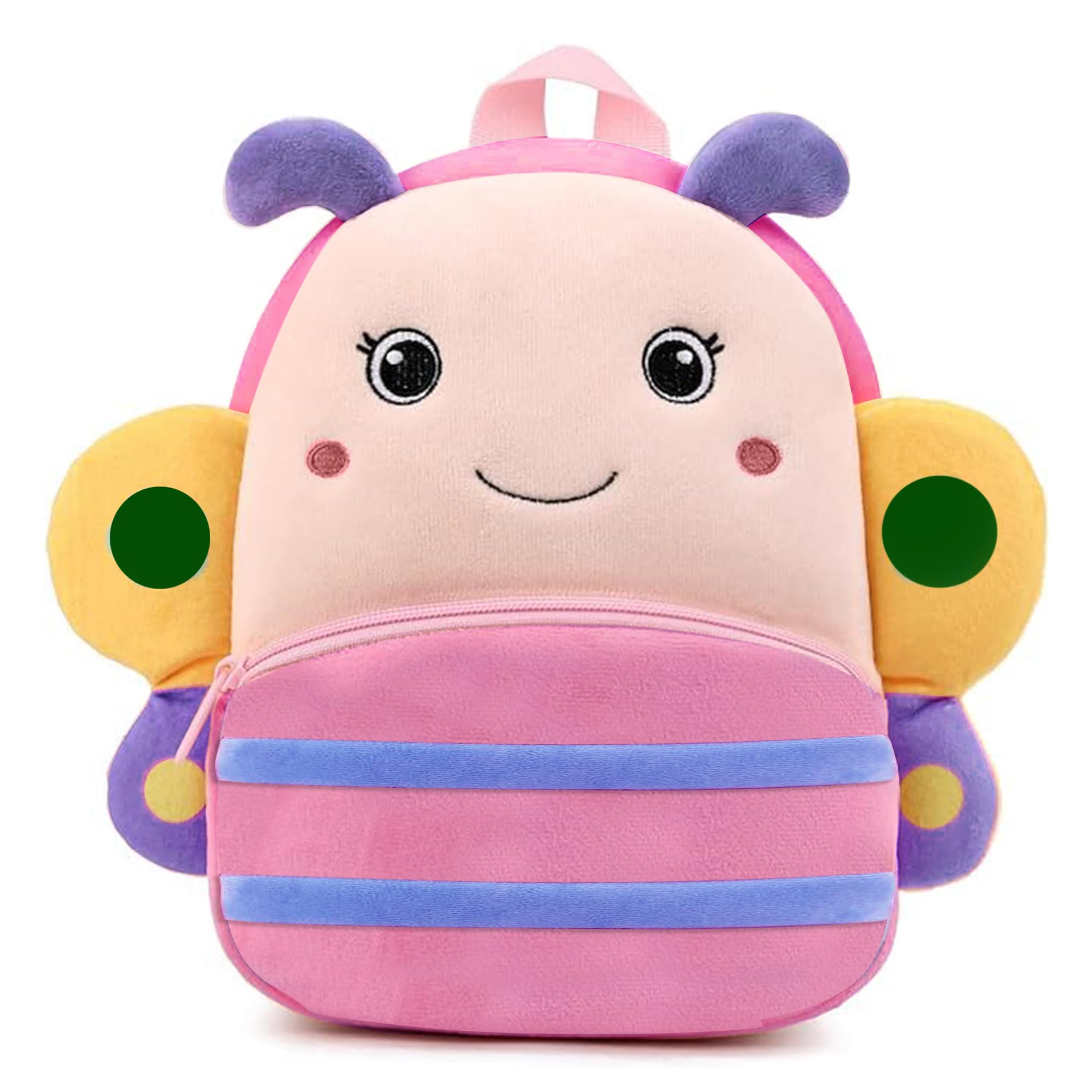 Kids Backpack Toddler School Bag Plush Cartoon for Girls and Boys 1-5 Years (BP102-PIN)-image-32