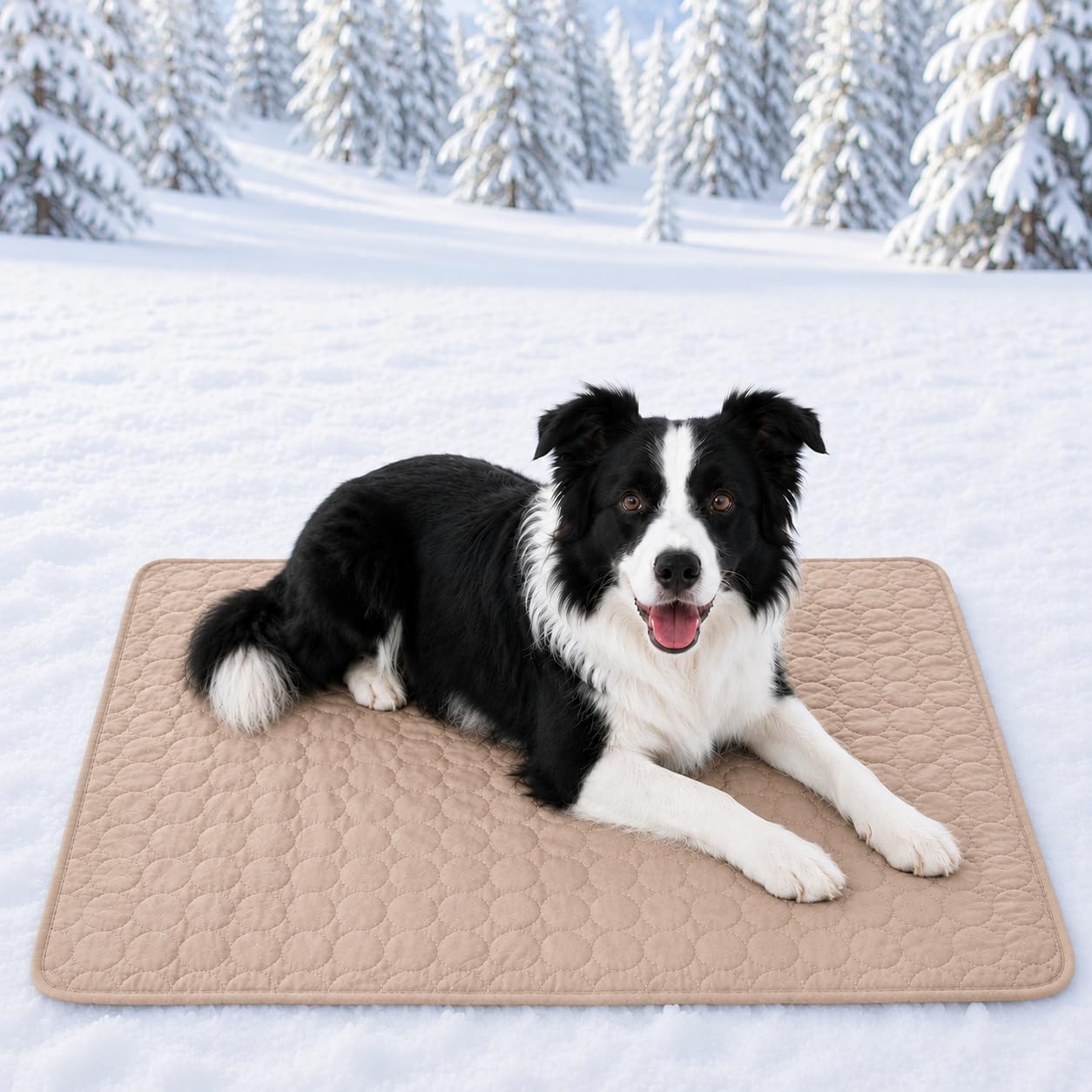 Novaras Alfombra Refrescante para Perros, Alfombrilla Transpirable De Seda Fría para Perros (Lavable), Almohadilla Refrescante Antideslizante para Perros Y Gatos; Apta para Sofá (Marrón,XL)