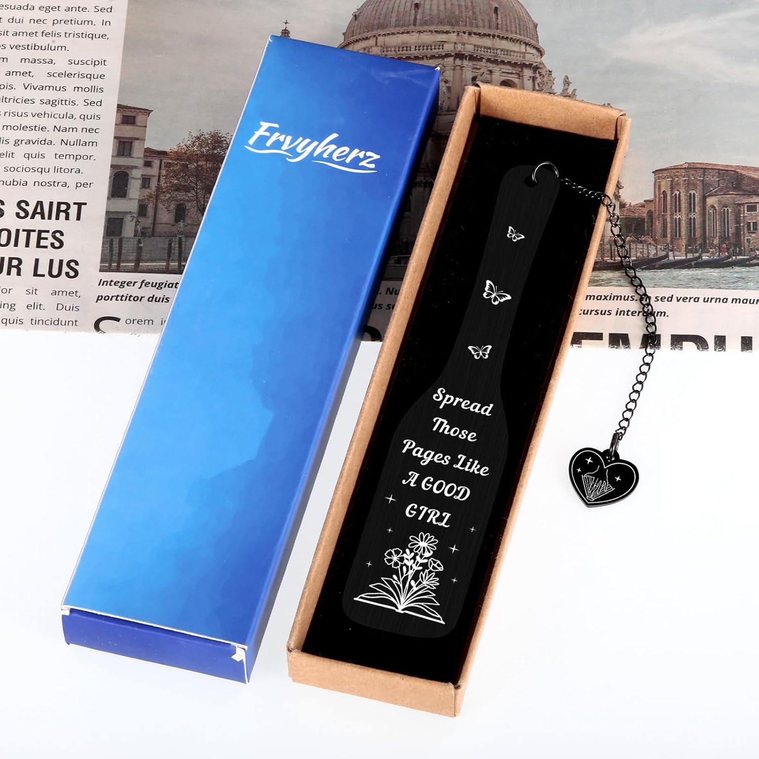 Good Girl Bookmark, Christmas Stocking Stuffers for Women Adults, Dark Romance Bookmarks, Gag Gifts for Book Lover Friends, Book Accessories for Reading Lovers, Novelty Bookish Gifts for Reading Women - Image 2