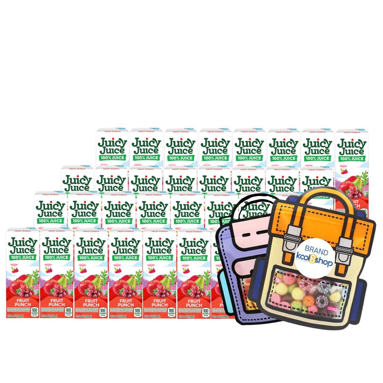 Amazon.com : Juicy Juice Fruit Punch 100% Juice No Sugar Added On