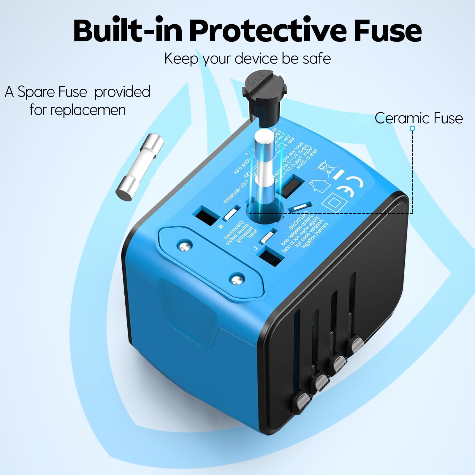 FONTASTIC Reiseadapter, USK, UK, Australien und Euro Stecker | Reise-/Steckeradapter günstig kaufen | elektronik