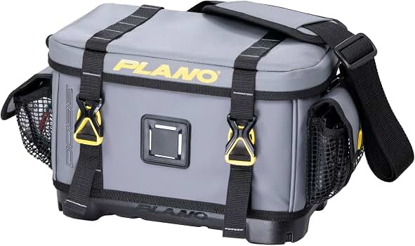 Plano Z-Series 3600 Tackle Bag, Medium, Gray 500D PVC Fabric, Includes 2  3600 StowAway Storage Utility Boxes, Waterproof and Non-Slip Base Soft  Tackle Box : Sports & Outdoors - Amazon.com