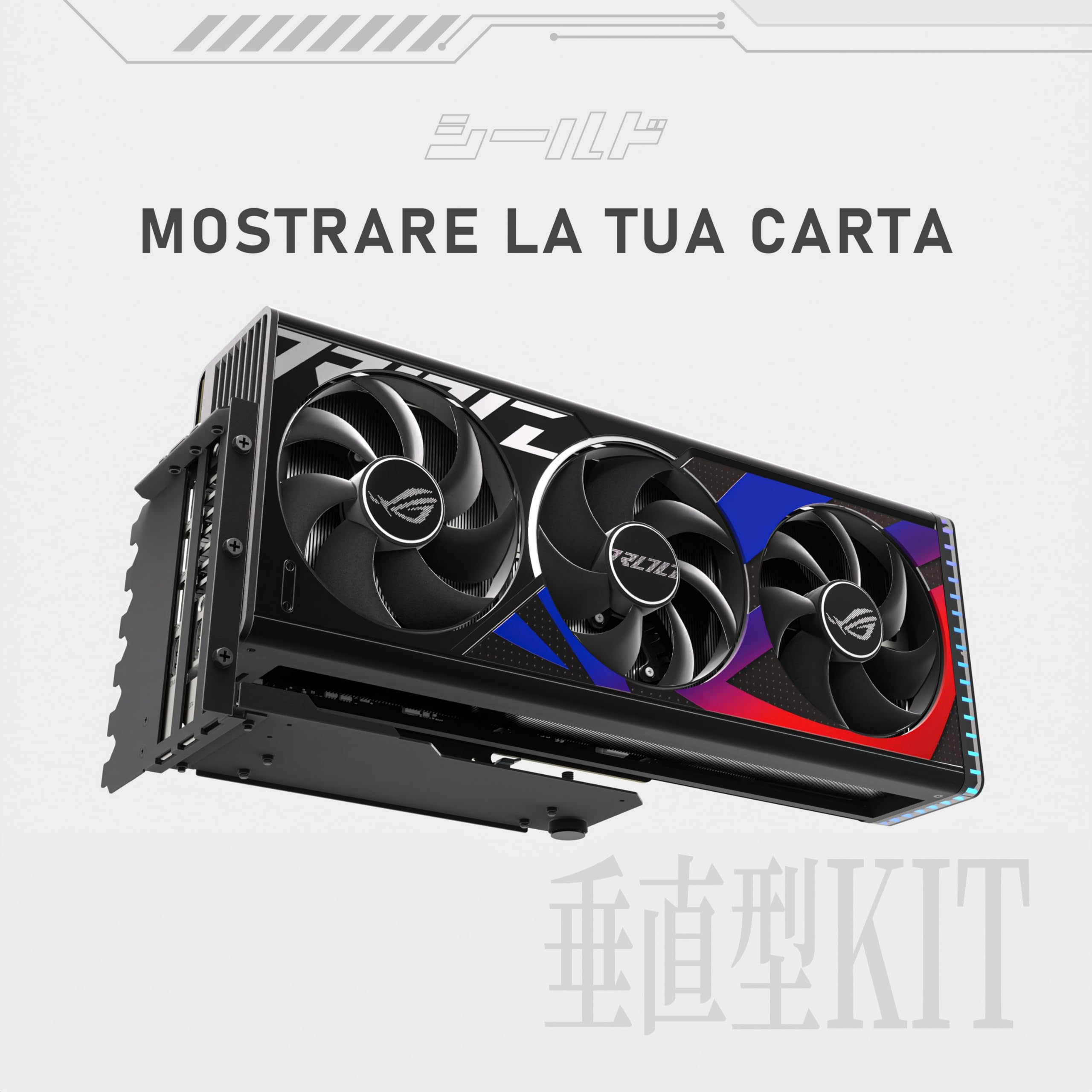 EZDIY-FAB Supporto Verticale per GPU con Cavo Riser PCIE 4.0,Serie Shield,Estensione Flessibile da 115mm/4.52in,Connettore a 90 Gradi,Compatibile Solo con Slot PCIe Completamente Aperti-Nero-YIHPI344