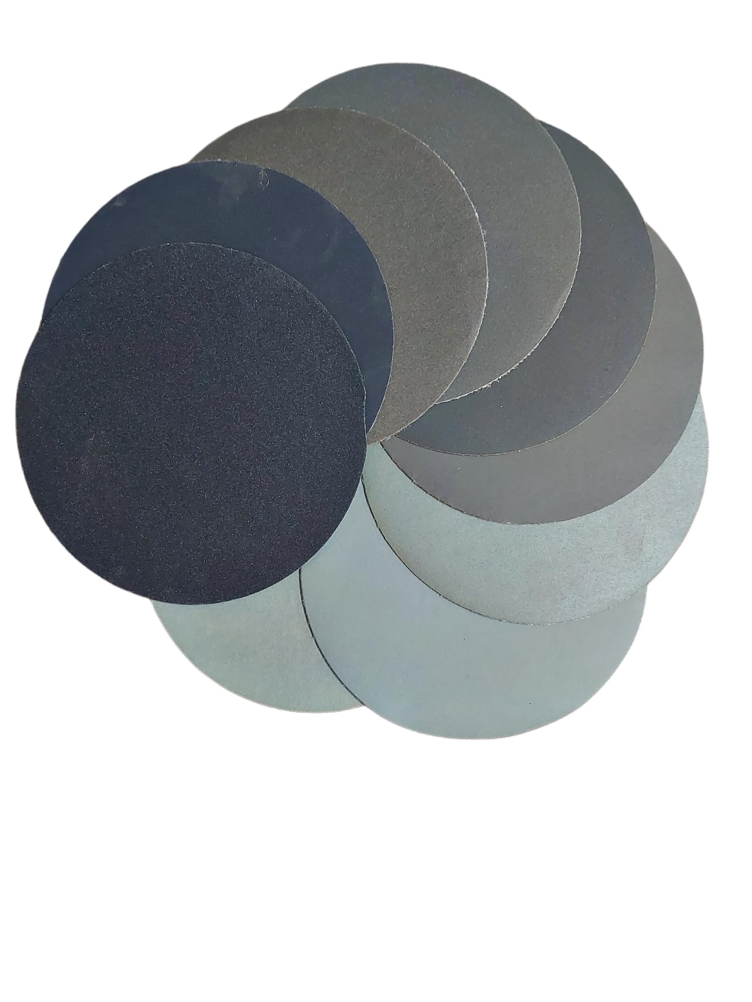 5-inch Silicon Carbide Wet/Dry Sanding Discs, Hook and Loop, P320-P5000 Grit, 9-Pack-image-24