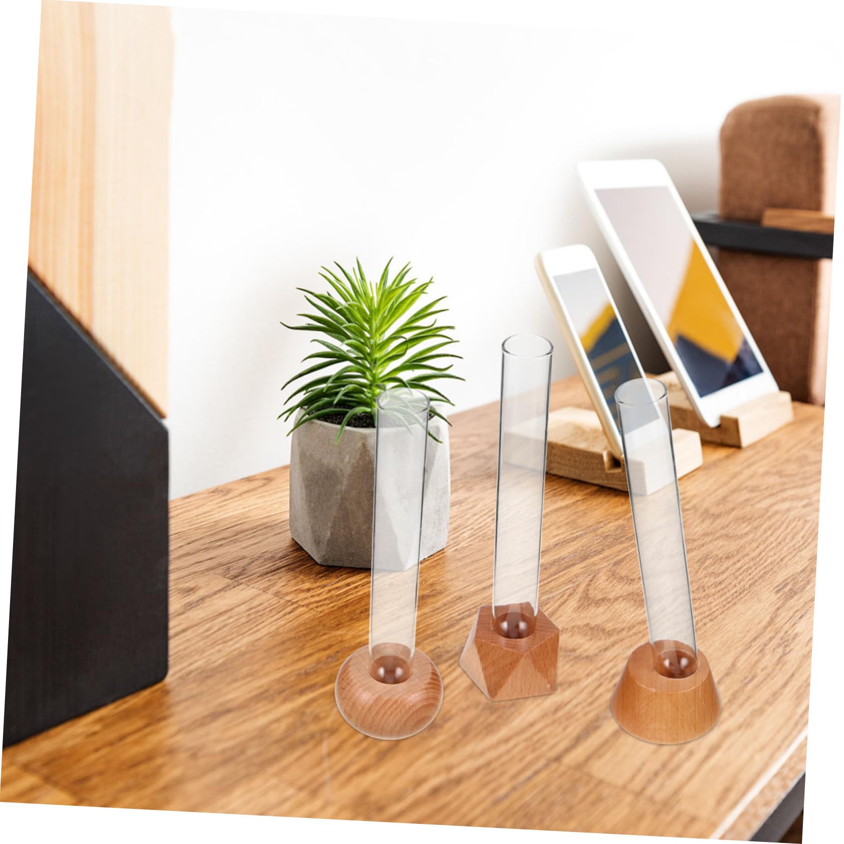 PRETYZOOM 9 Pièces Vase en Verre Hydroponique Vase pour Station De Propagation des Plantes