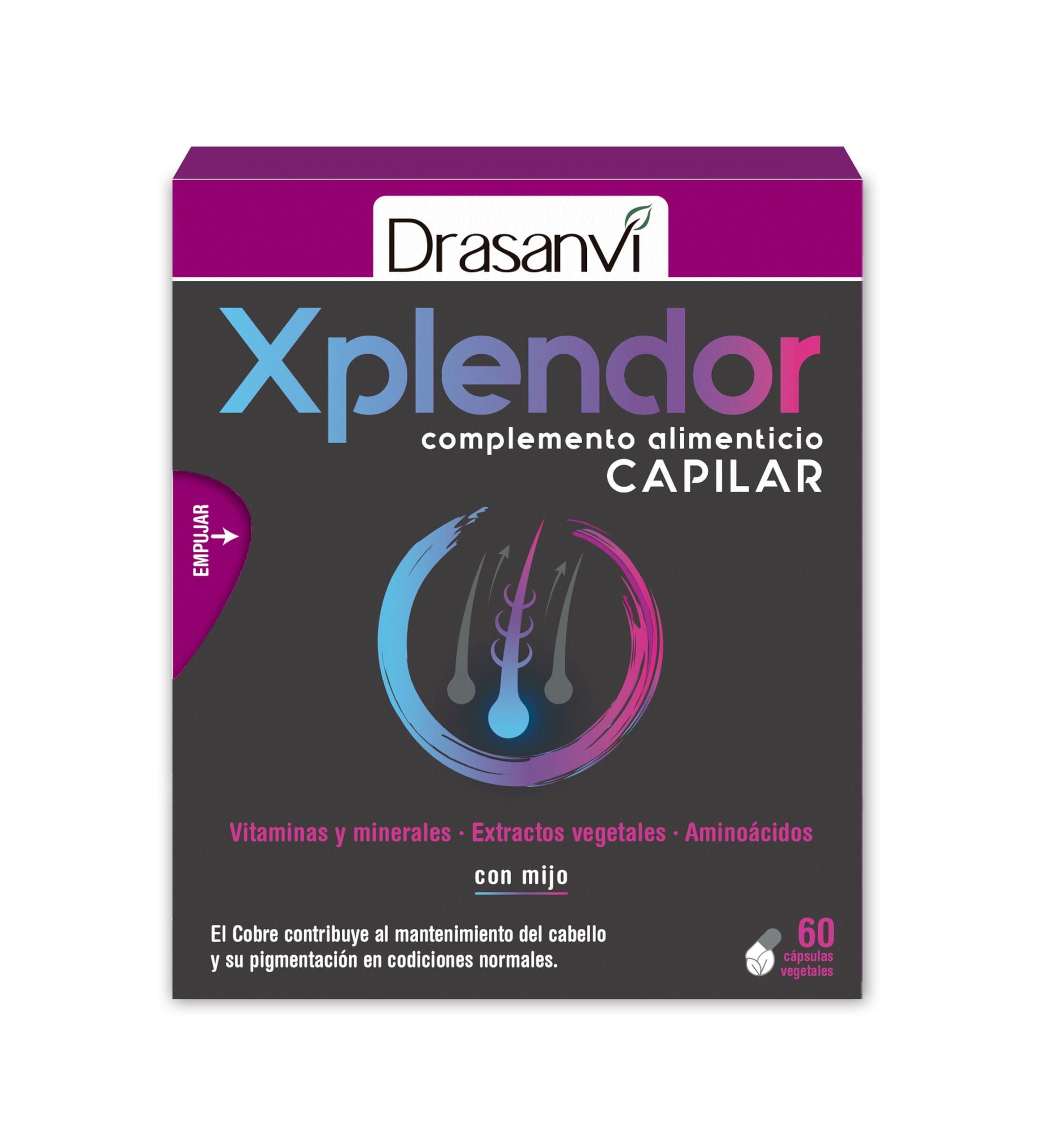DRASANVI XPLENDOR CAPILAR 60 CAPSULAS