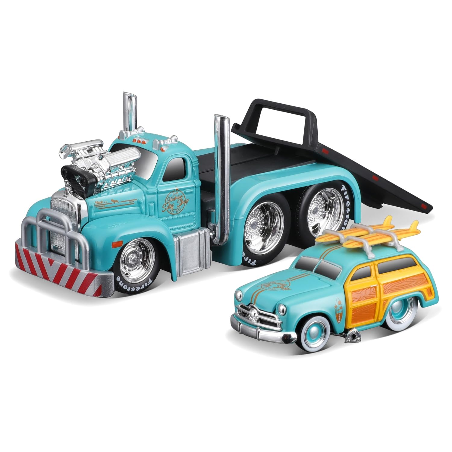 Amazon | Maisto（マイスト） 1/64 マッスルマシーンズ 1953 MACK B-61