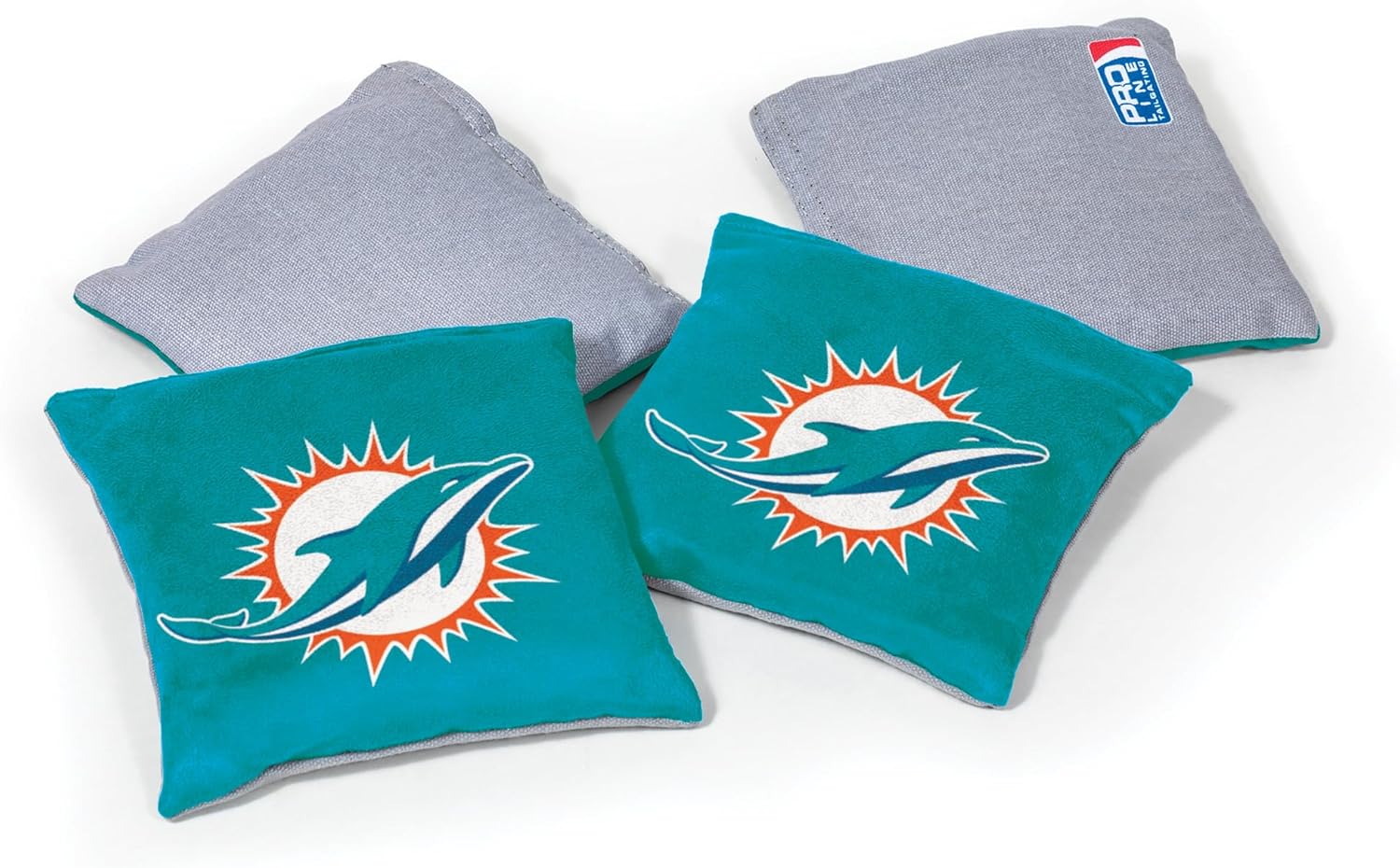 NFL Pro Football Miami Dolphins DualSided Bean Bags by