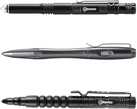 The Atomic Bear Tactical Pen Bundle