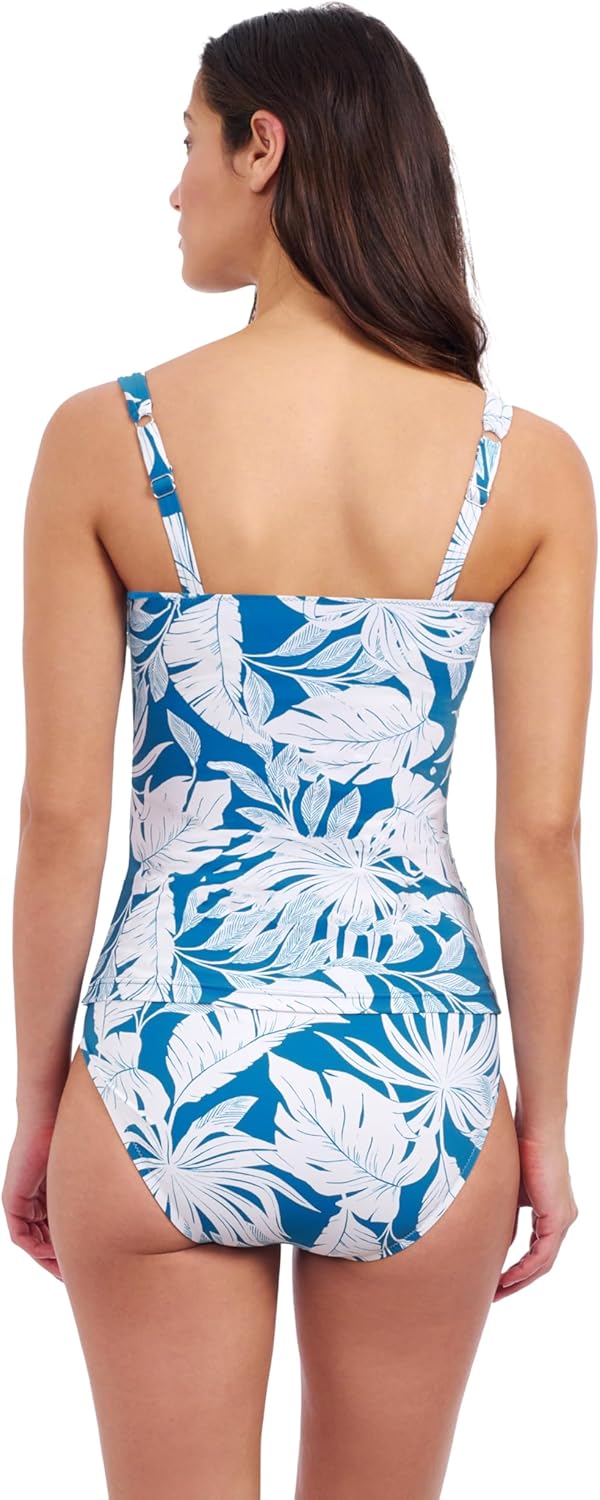 Profile by Gottex Women’s Malaya Tropical Print Swim Tankini Top with Built in E Cup with Underwire Foam Support - Image 4