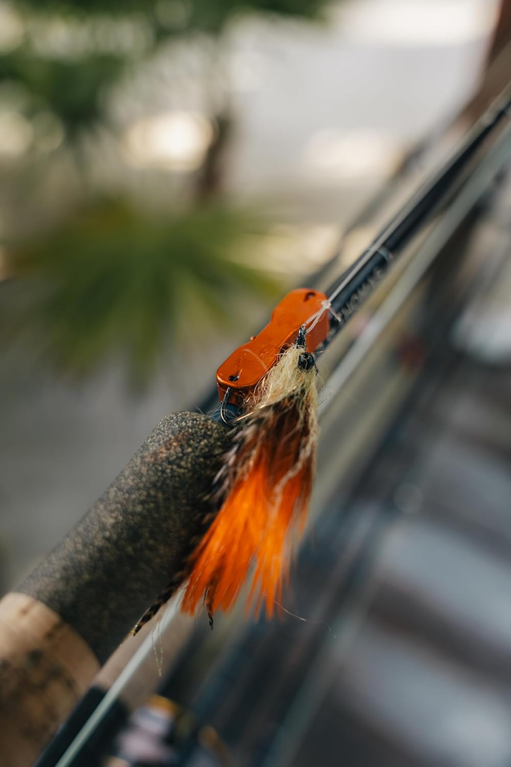 Cling Fishing Products Mag Grab Rod Rack Magnetic Fishing Rod Holder / Tippet Threader