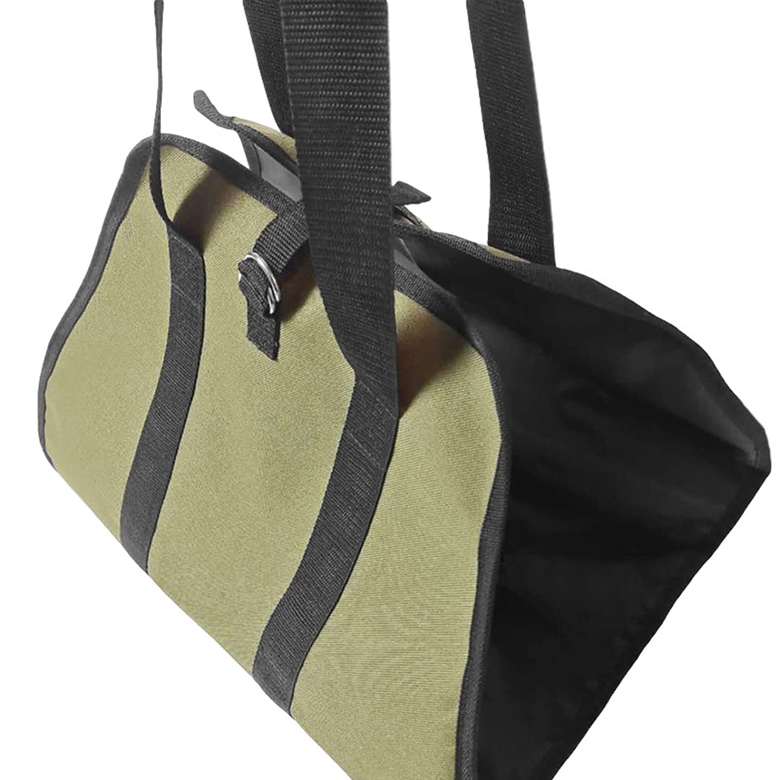 Canvas Firewood Log Carrier, Firewood Tote Carrier Storage Bag with Handle for Camping Multicolor