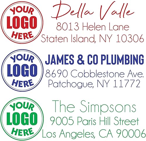 Sello de logotipo personalizado, sello de imagen personalizado, sello de logotipo de negocios, logotipo o imagen de 7/8 pulgadas x 2-3/8 pulgadas disponible en Yaxa Guatemala