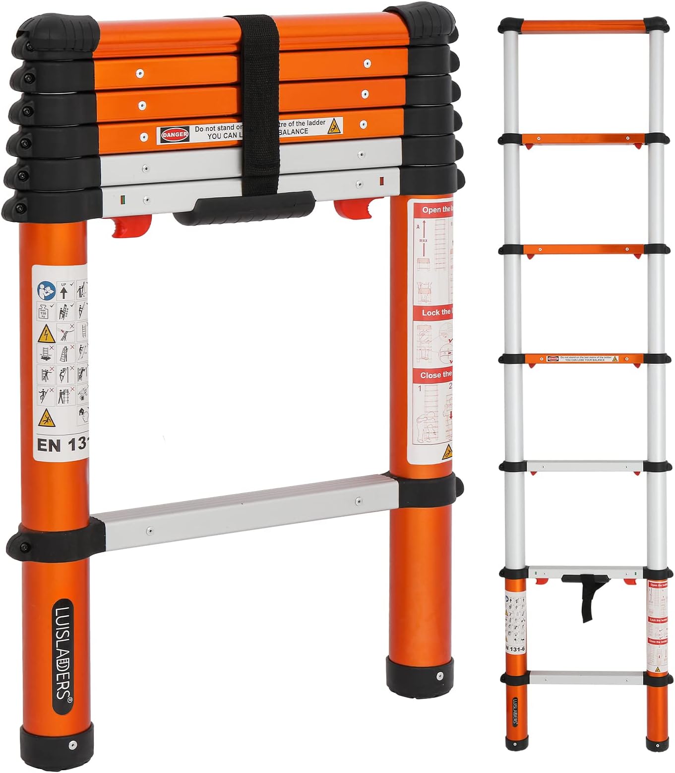 Amazon.com: Front Runner Telescopic Ladder Brackets/Slimline II Rack ...