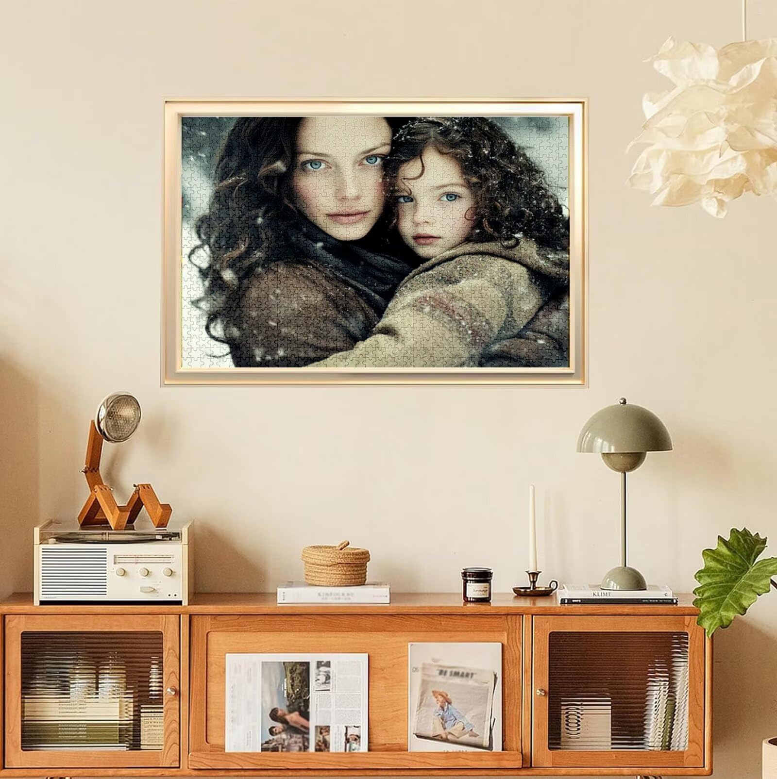 Puzzle Personalizado con Foto, Personalizada Rompecabezas Personalizado Diseña tu Logo Foto o Texto, Personalizado Navidad Halloween San Valentín Parejas Niños Familia Amigos h-2493