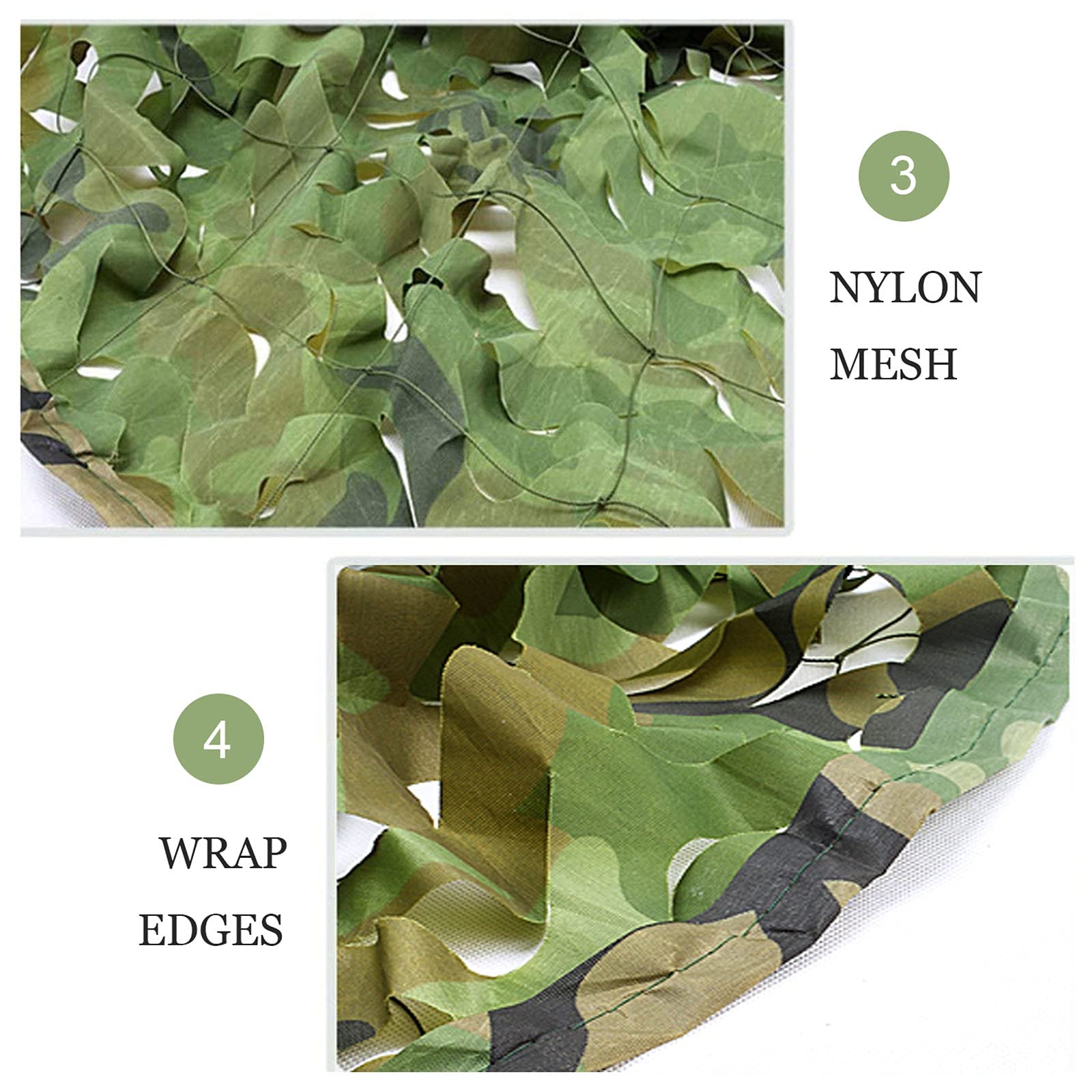 Amazon.co.jp: ジャングルカモフラージュネット、陸軍迷彩ネット、軍事