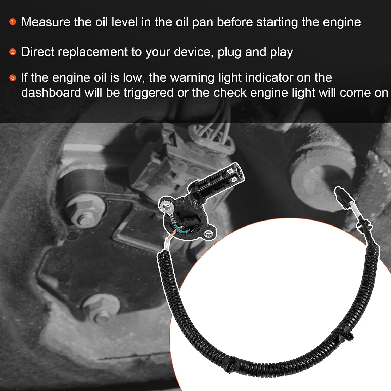 Engine Oil Fluid Level Sensor Fit for Subaru Forester Legacy Outback XV