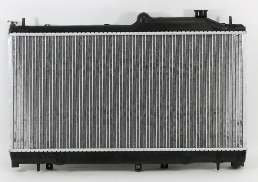 Radiator - Pacific Best Inc. Compatible/Replacement for 13095 09-13 Subaru Forester With Turbo - Plastic Tank, Aluminum Core