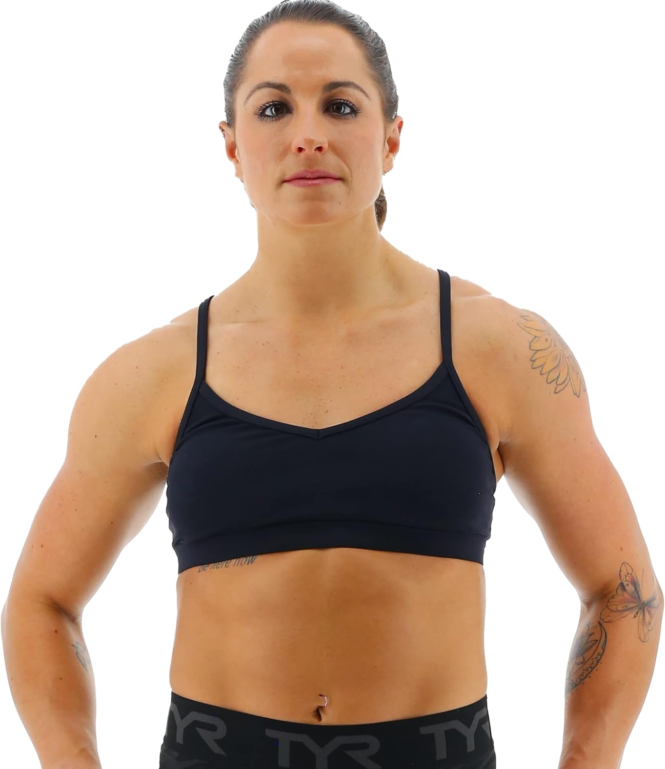 TYR Women's Racerback Athletic Performance Sports Bra