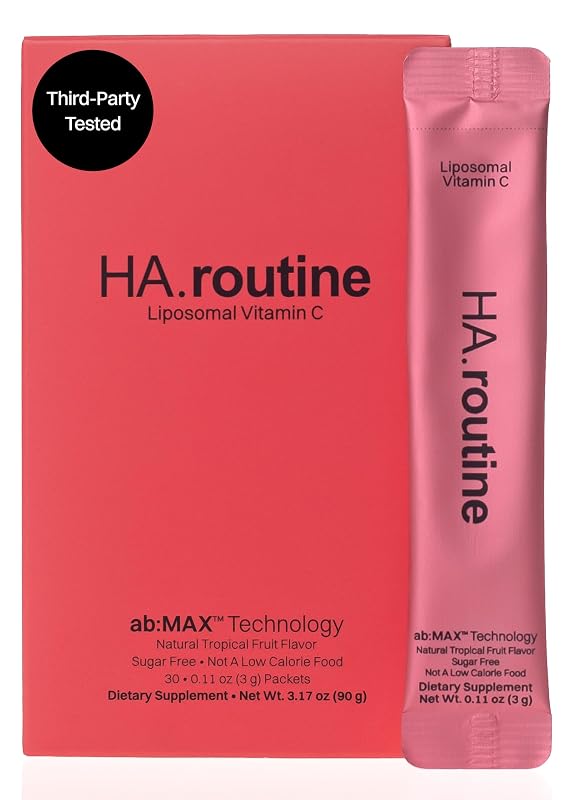 Haroutine Suplemento de Vitamina C Lipossomal em Pó 500 mg, 30 sachês