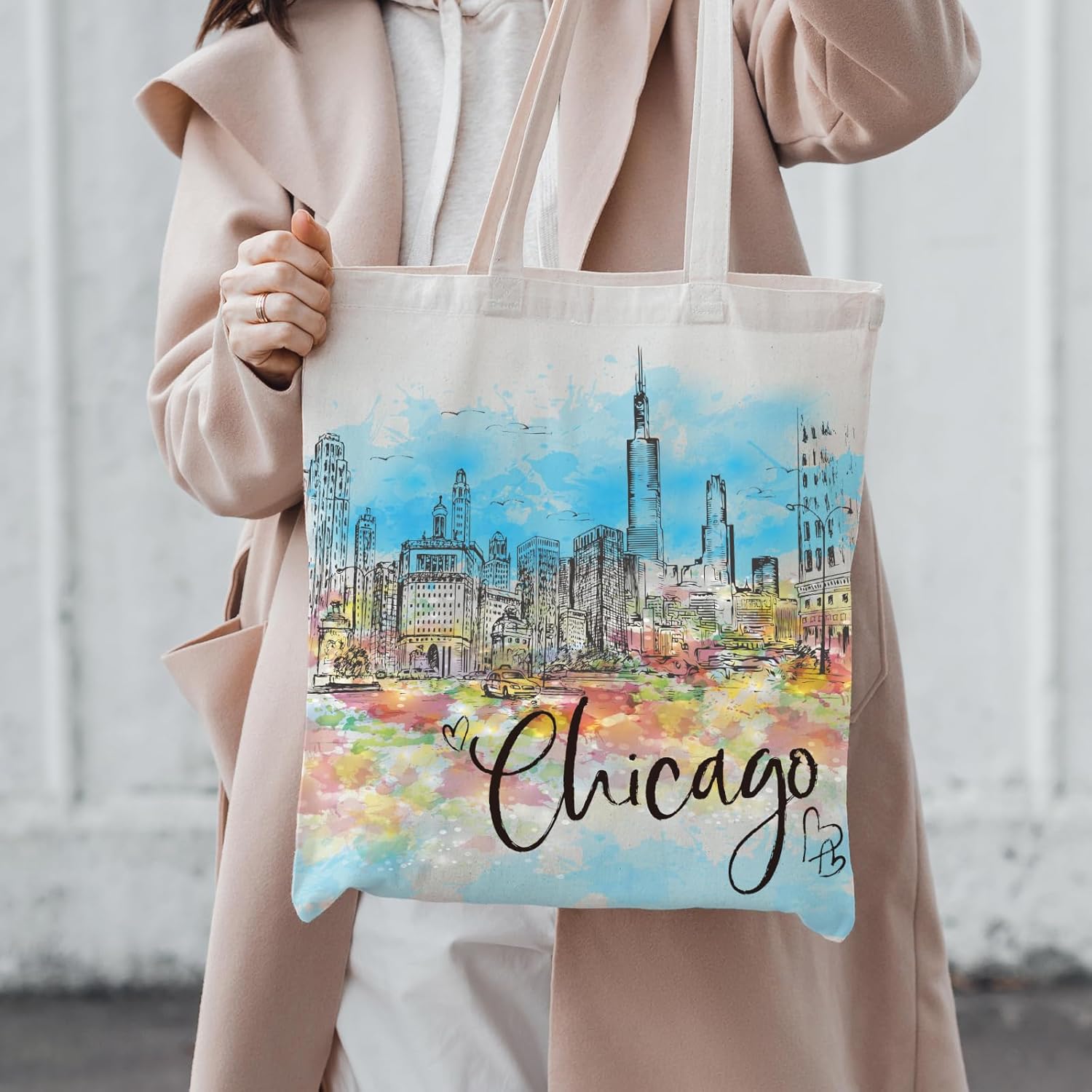 Canvas Tote Bag Gift - Funny Reusable Cloth Bags Vintage Totes Gifts for Women Shopping Grocery Lover Books Reader - Image 6
