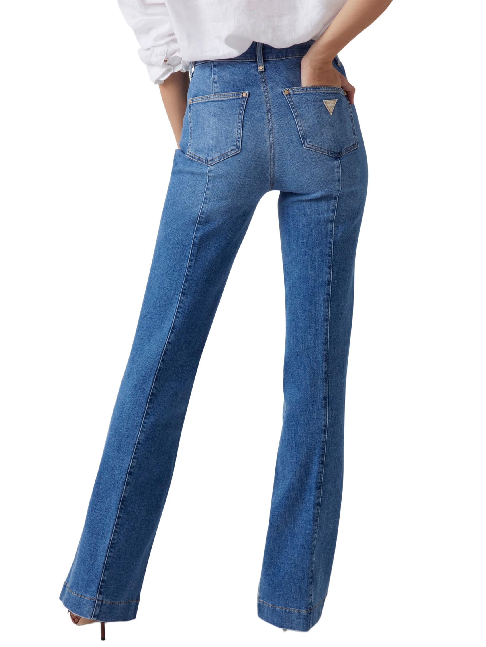 Guess New Faye Pant-w5ga0pd5q01 - New Faye Pant Mujer