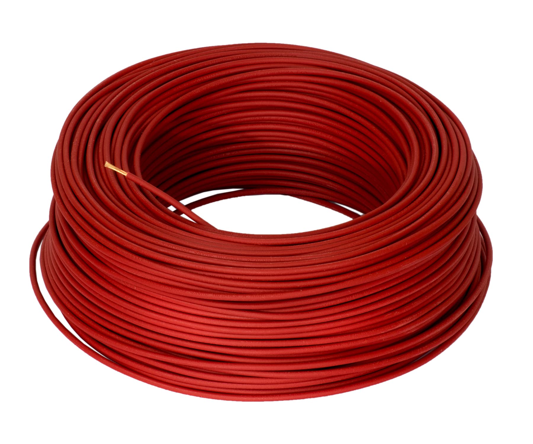10 Meter ALPTEG H07V-K Kabel 2,5 mm² rot