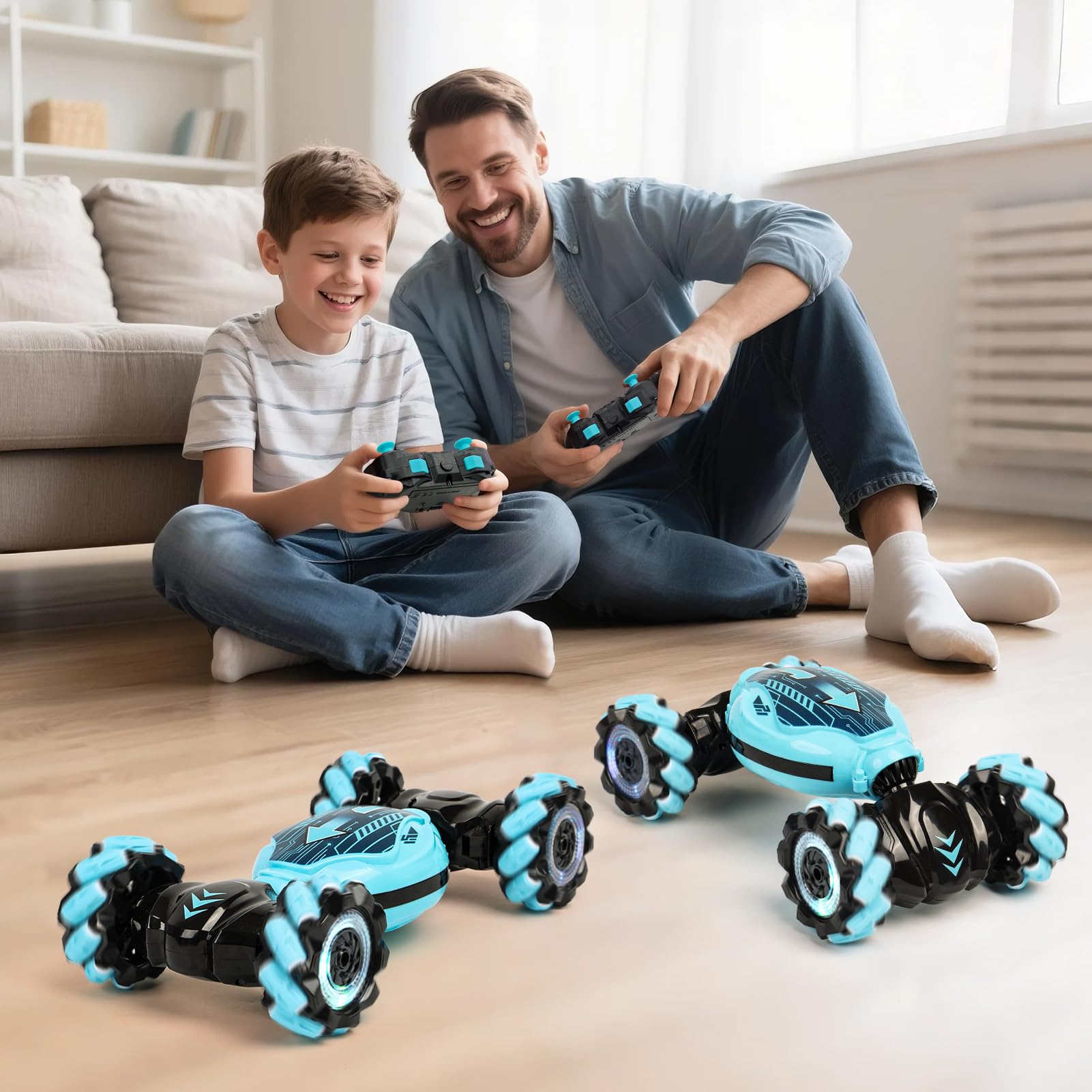 Remote Control Car Boys Gifts: Gesture Sensing RC Stunt Cars Kids Toys for Age 6 7 8 9 10 11 12 Year Old - Best Birthday Gifts