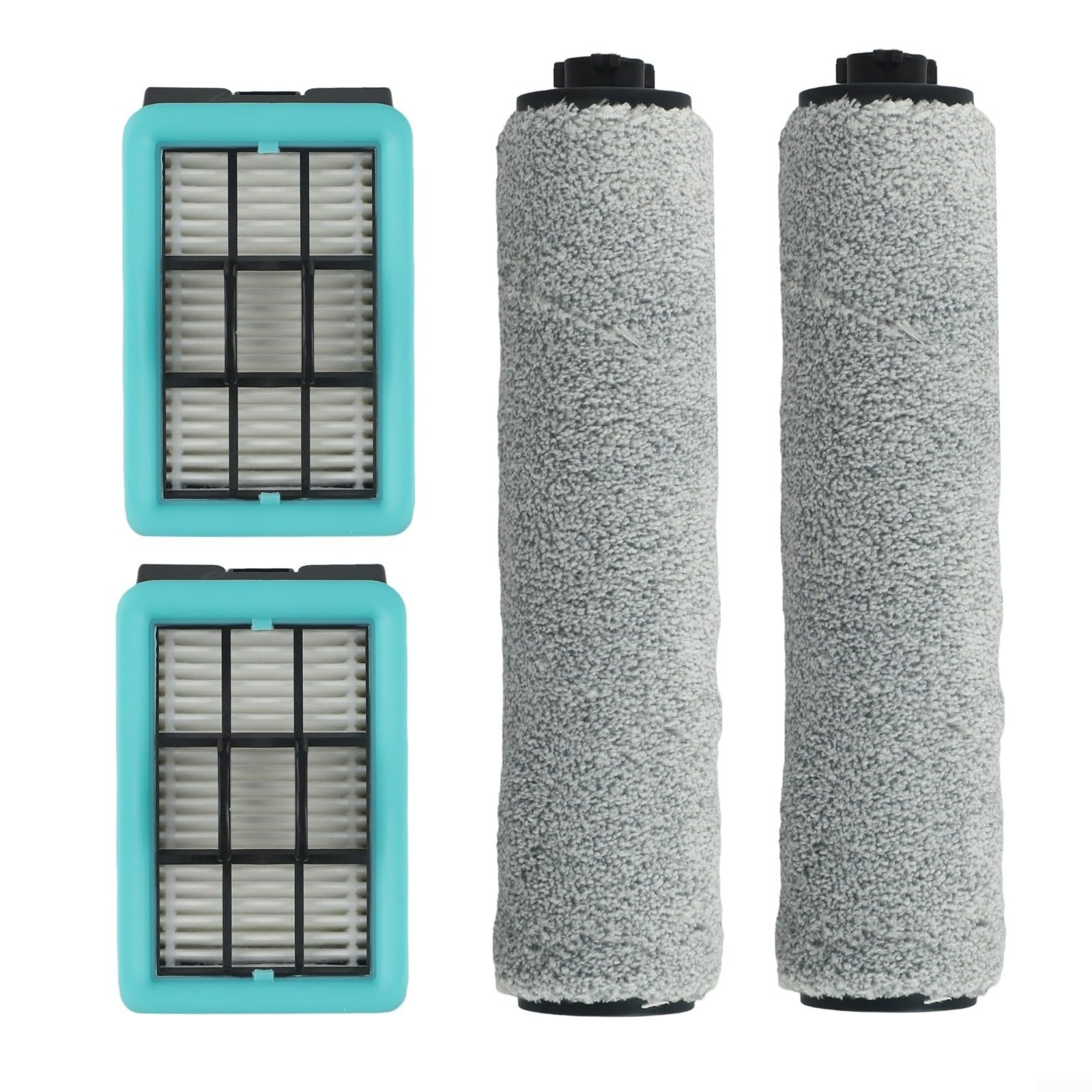 YAKUHY Vacuum Cleaner Brush Roll Filters For Bissell For CrossWave HF2/3845N/3831 Series Replacement Parts(2 Set)