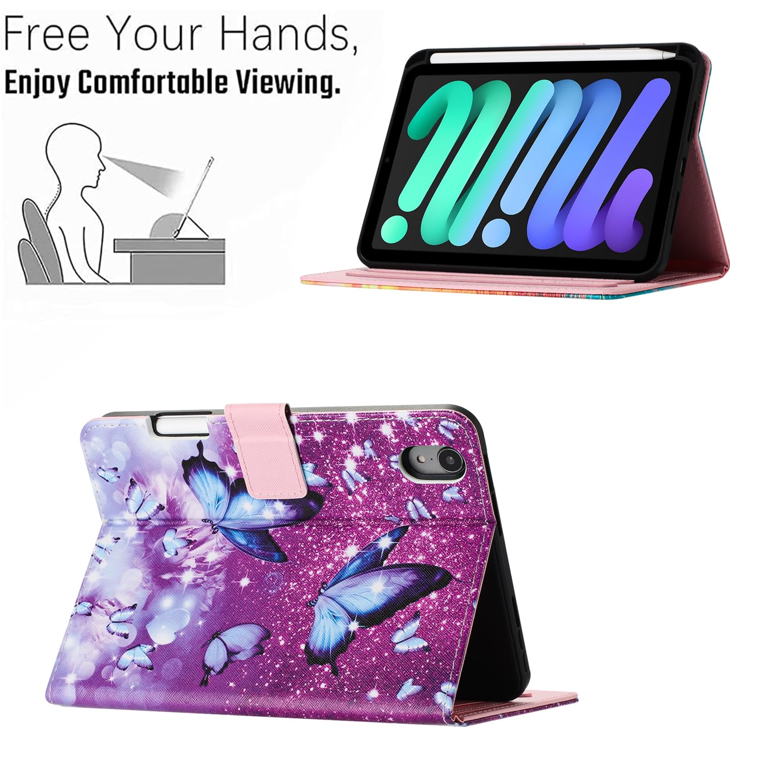Amazon.co.jp: YUNHOTIC iPad mini 7 A17 Pro & iPad mini 6 (2024