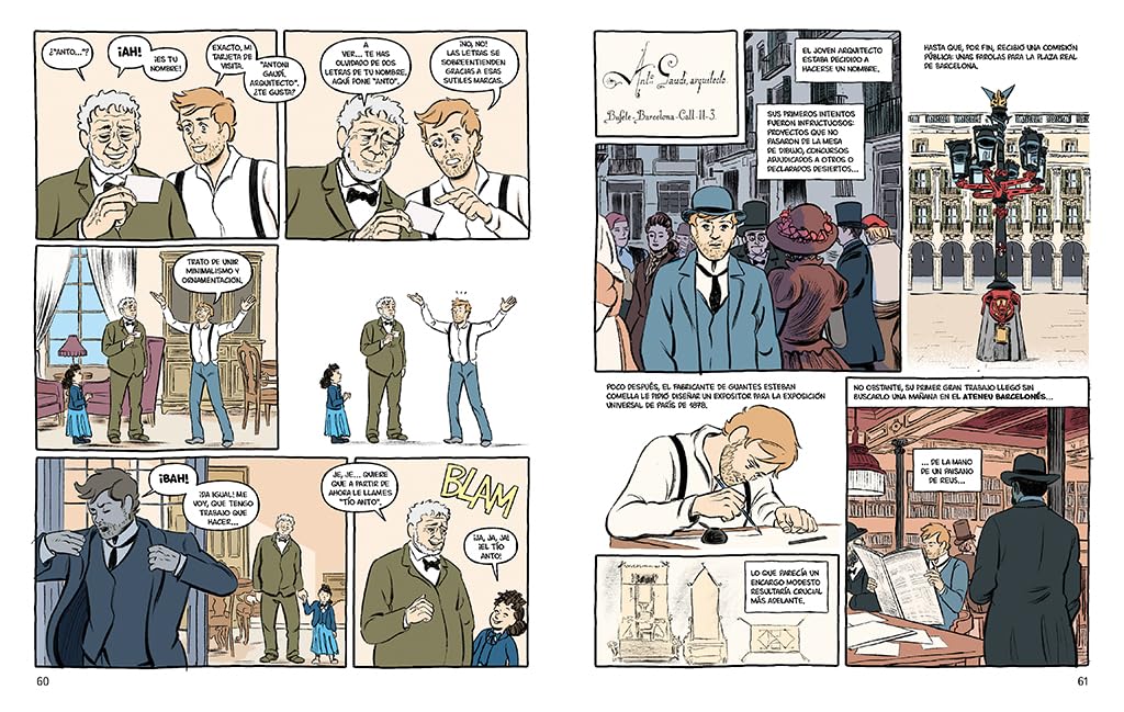 Gaudí: el soñador de Barcelona: Una biografía ilustrada (Bruguera Contemporánea)