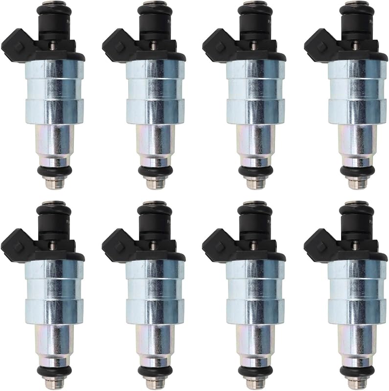 Kit com 8 bicos injetores de combustível TRQ para Chevrolet Corvette, Camaro e Pontiac Firebird – FIA58850