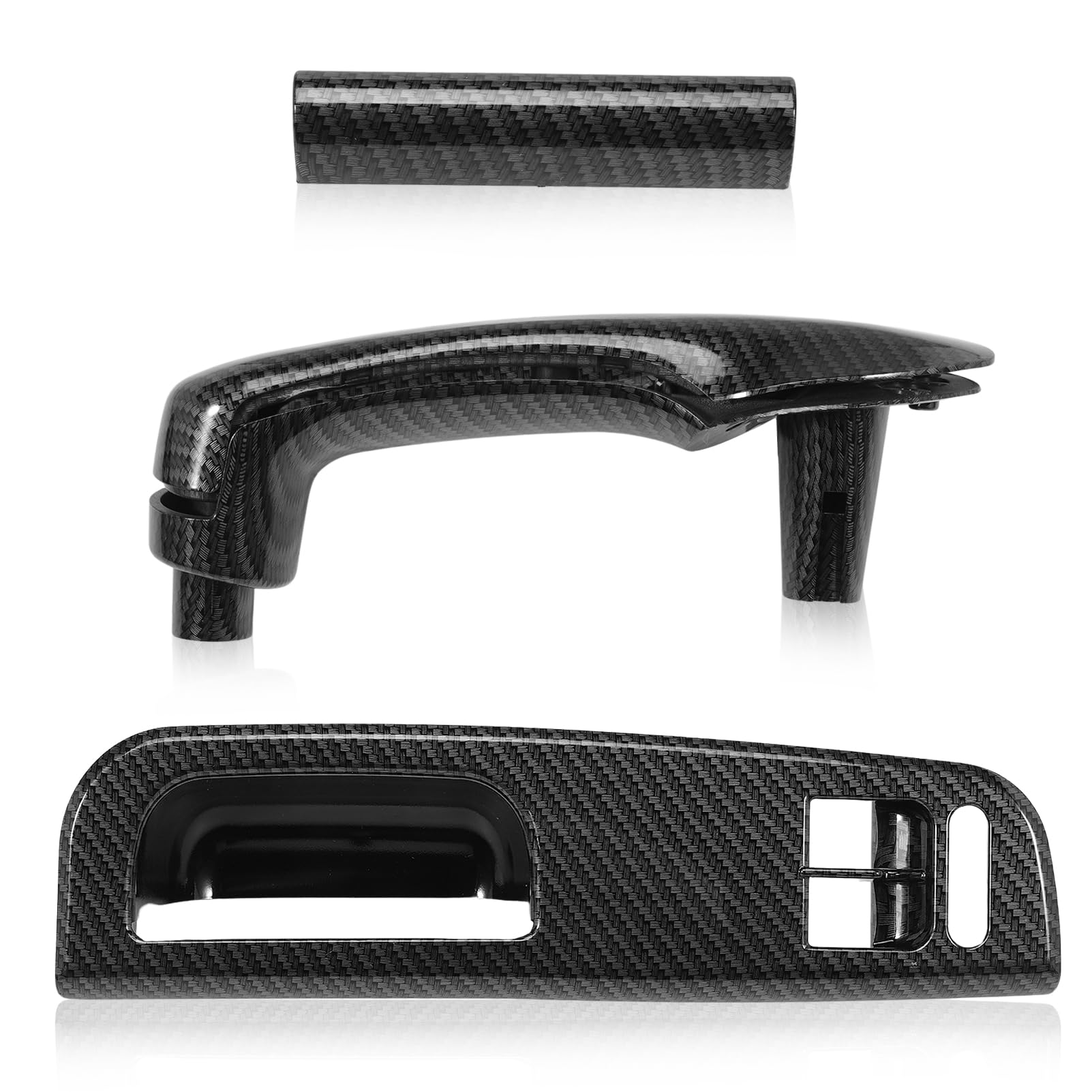 Pannello per maniglia della porta principale, rivestimento della porta anteriore in carbonio anteriore sinistro per Golf IV 1J1 Variant 1J6 3B1867171D 1J0867172A