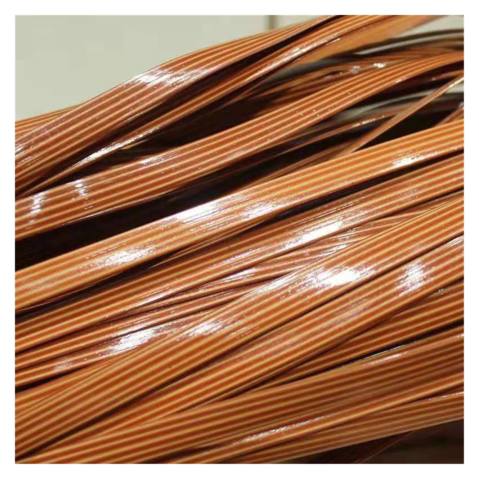 NURUGURE Plastic Rattan Wicker, PE Rattan Wicker Repair Material 3mm 500g Weaving Strip for DIY Chair